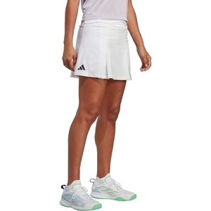 NWT Adidas Women's White Pleated Tennis Skirt w/ Built-In Shorts - Sz L